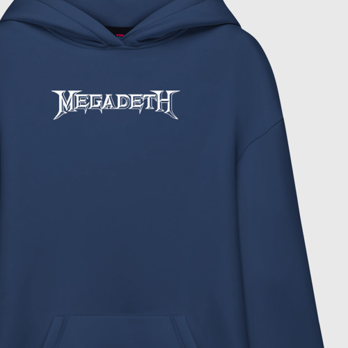 Худи SuperOversize хлопок Megadeth Мегадеф - фото 3