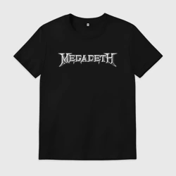 Мужская футболка хлопок Megadeth Мегадеф