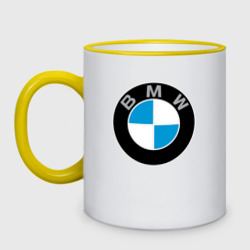 Кружка двухцветная BMW