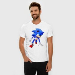 Мужская футболка хлопок Slim Sonic - фото 2