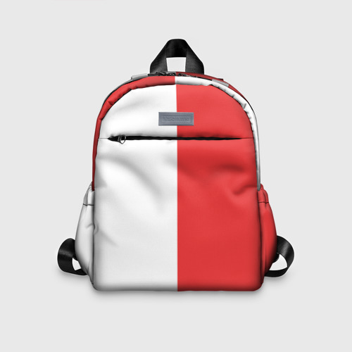 Детский рюкзак 3D Красно-белая форма