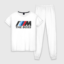Женская пижама хлопок BMW the boss