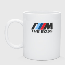 Кружка керамическая BMW the boss