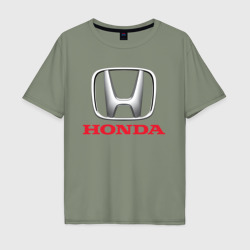 Мужская футболка хлопок Oversize Honda