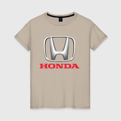 Женская футболка хлопок Honda