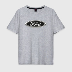 Мужская футболка хлопок Oversize Ford Форд