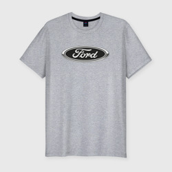 Мужская футболка хлопок Slim Ford Форд