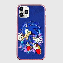 Чехол для iPhone 11 Pro Max матовый Sonic