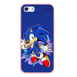 Чехол для iPhone 5/5S матовый Sonic