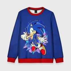 Детский свитшот 3D Sonic