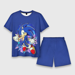 Мужской костюм с шортами 3D Sonic