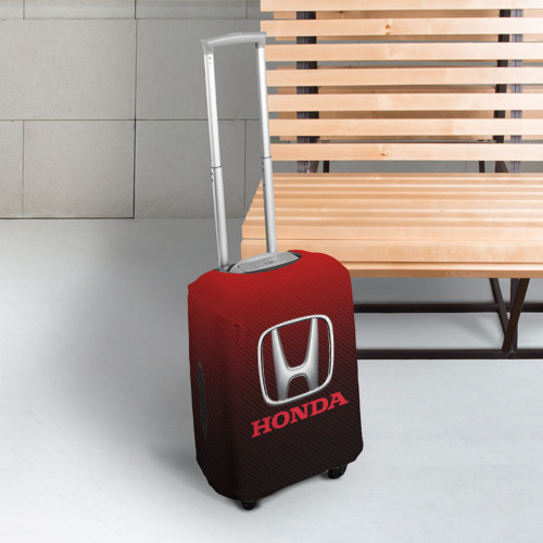 Чехол для чемодана 3D Honda big logo, цвет 3D печать - фото 3