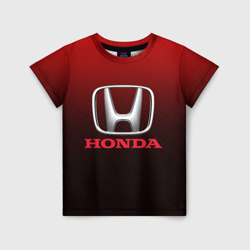 Детская футболка 3D Honda big logo, цвет 3D печать