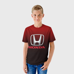 Детская футболка 3D Honda big logo - фото 2