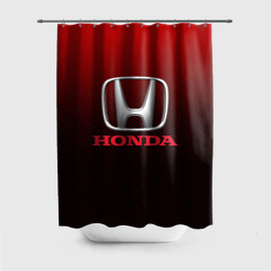 Штора 3D для ванной Honda big logo