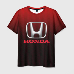 Мужская футболка 3D Honda big logo