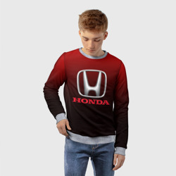 Детский свитшот 3D Honda big logo - фото 2