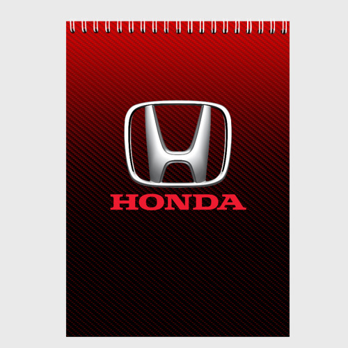 Скетчбук Honda big logo, цвет белый