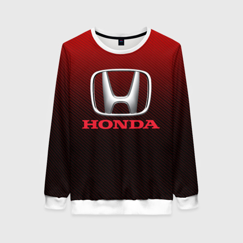 Женский свитшот 3D Honda big logo, цвет 3D печать