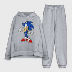 Женский костюм хлопок Oversize Sonic