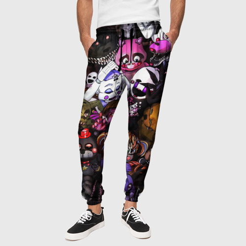 Мужские брюки 3D Five Nights At Freddy's, цвет 3D печать - фото 4