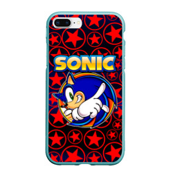 Чехол для iPhone 7Plus/8 Plus матовый Sonic