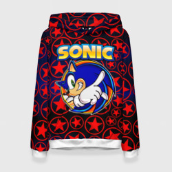 Женская толстовка 3D Sonic