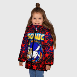 Зимняя куртка для девочек 3D Sonic - фото 2