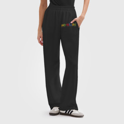 Женские брюки oversize без начеса хлопок Не ebay мне нервы - фото 2