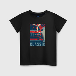 Детская футболка хлопок BMW e30 classic
