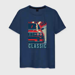 Мужская футболка хлопок BMW e30 classic