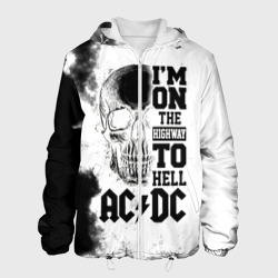 Мужская куртка 3D I'm on the Highway to hell AC/DC