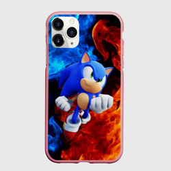 Чехол для iPhone 11 Pro Max матовый Sonic