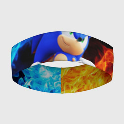 Повязка на голову 3D Sonic