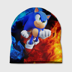 Шапка 3D Sonic