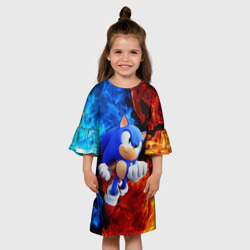 Детское платье 3D Sonic - фото 2