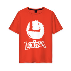 Женская футболка хлопок Oversize Louna