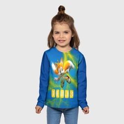 Детский лонгслив 3D Sonic - Майлз Тейлз - фото 2