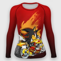 Женский рашгард 3D Ёж Шедоу