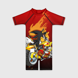 Детский купальный костюм 3D Ёж Шедоу