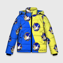 Зимняя куртка для мальчиков 3D Sonic - Соник
