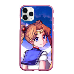 Чехол для iPhone 11 Pro Max матовый Sailor moon