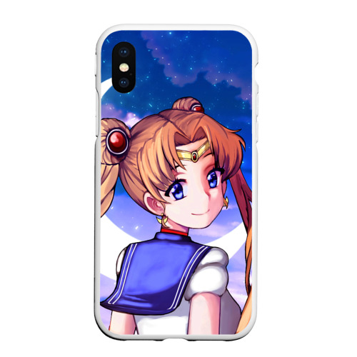 Чехол для iPhone XS Max матовый Sailor moon