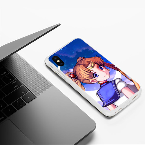 Чехол для iPhone XS Max матовый Sailor moon - фото 5