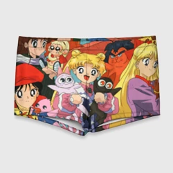 Мужские купальные плавки 3D Сейлор Мун