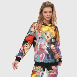 Женский костюм с толстовкой 3D Сейлор Мун - фото 2