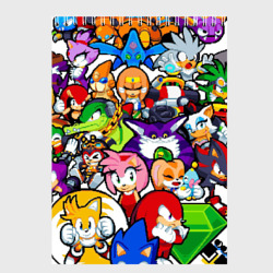 Скетчбук Sonic Pixel Friends