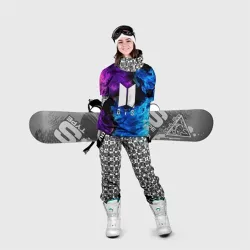 Накидка на куртку 3D BTS БТС - фото 2