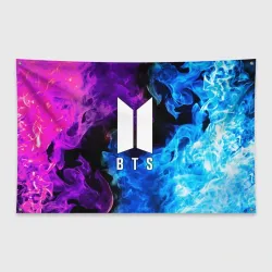 Флаг-баннер BTS БТС