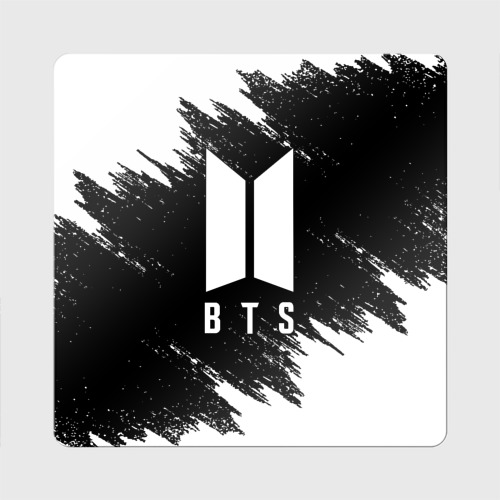 Магнит виниловый Квадрат BTS БТС